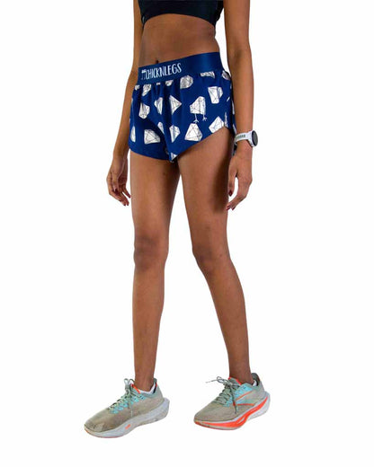 Women's Diamonds 1.5" Split Shorts