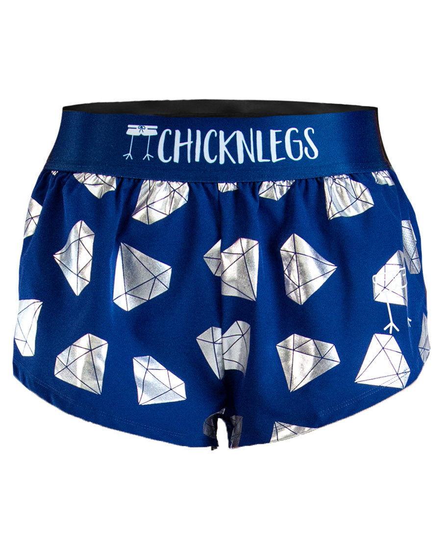 Women's Diamonds 1.5" Split Shorts