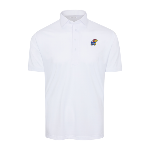 Kansas Semi-Spread Collar Polo White