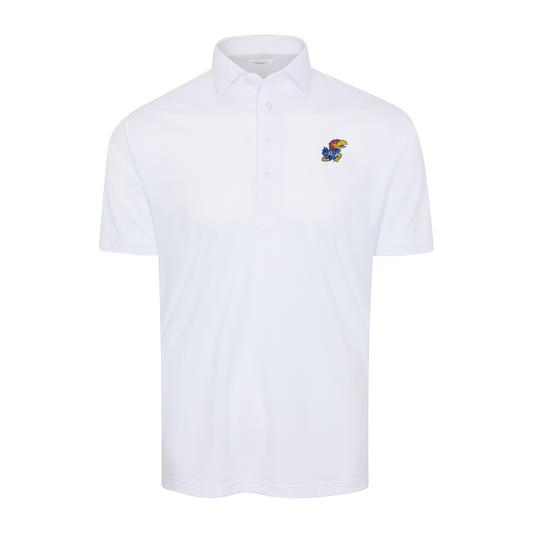 Kansas Semi-Spread Collar Polo White
