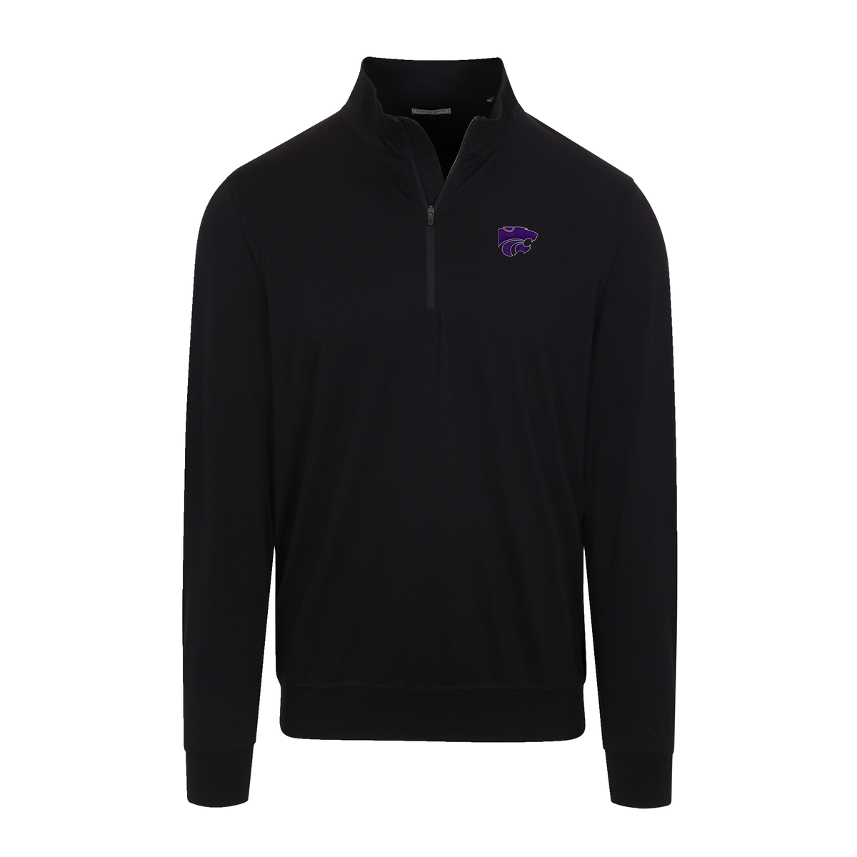 Kansas State Velocity Performance Quarter Zip Black