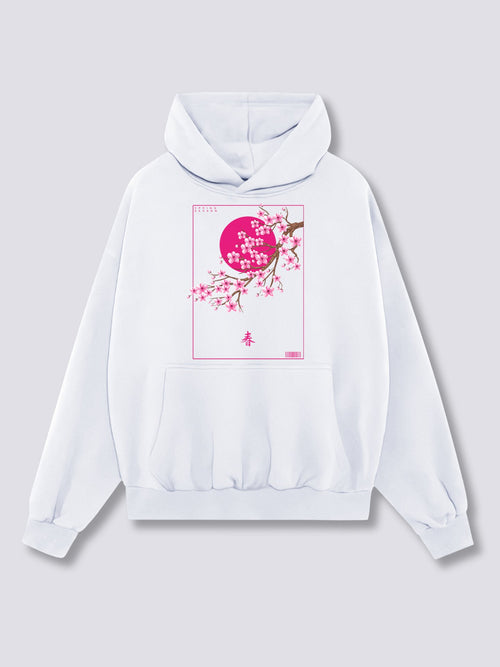 Front Print - Spring Blossom Hoodie